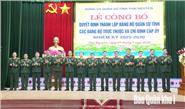 Công bố quyết định thành lập Đảng bộ Quân sự tỉnh, các Đảng bộ trực thuộc và chỉ định cấp ủy nhiệm kỳ 2025-2030